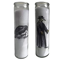 Goth Candles– The Plague Doctor and the Raven